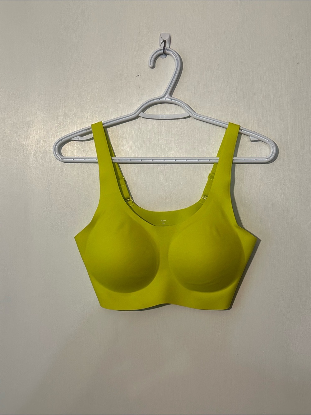Knix Adjustable Pullover Bra, - sz m + / euc / lime green